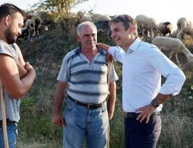 Όταν ο Κυριάκος συνάντησε τους τσοπάνηδες της Ηπείρου-Τι του ζήτησαν